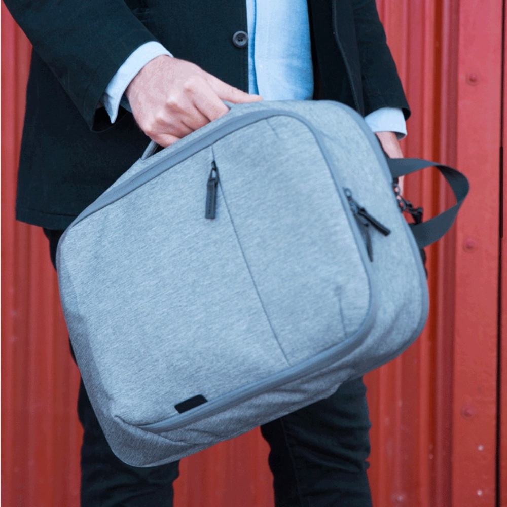 CityLite Convertible Backpack / Briefcase fits up to 15.6” Laptop – Grey